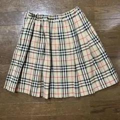【入園式•入学式に】BURBERRY チェック柄スカート 150A