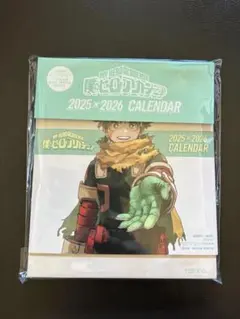 non•no 付録　僕のヒーローアカデミア 2025×2026 カレンダー