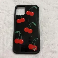 Wildflower iPhone11 ケース チェリー柄