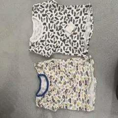 男の子　長袖　アンダーシャツ 2枚セット 110cm