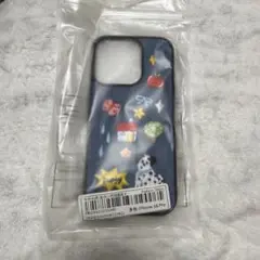 iPhone 16 Pro ケース デニム 刺繍 犬 家