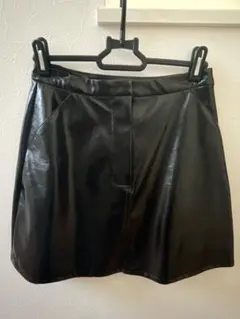 【新品未使用】　EMODA レザースカート