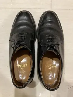 REGAL ブラック ビジネスシューズ