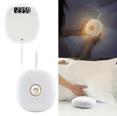 【新品】サイレント振動目覚まし時計 スヌーズ機能 強力な振動 バイブレーション