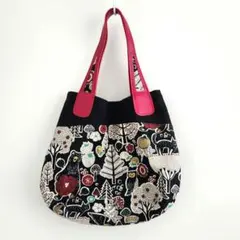 グラニーバッグ 黒と赤