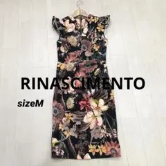イタリア製 RINASCIMENTO リナシメント 花柄 ロングワンピース Mのサムネイル