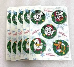 東京ディズニーランド レトロ　クリスマス 紙袋 5枚セット