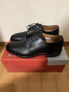 新品未使用27cm】REGAL プレーントゥ ビジネスシューズ ブラック 