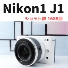 ❣️届いてすぐ使える❣️ Nikon1 J1 レンズキット ホワイト スマホ 