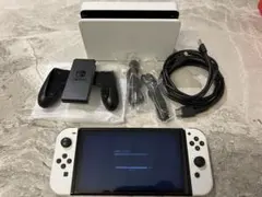 Nintendo Switch有機EL 本体 中古美品 SDカードおまけ