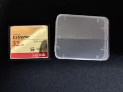 SanDisk Extreme 32GB CompactFlashカード