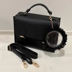 WEGO ウィゴー 痛バッグ 痛バ サッチェル痛ショルダー 2way ブラック