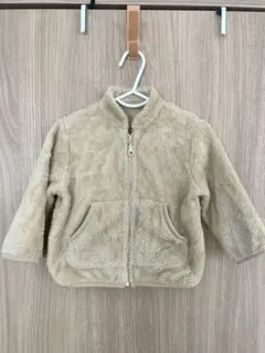 UNIQLO(ユニクロ) ベージュ フリースジャケット 80cm