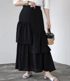 抑揚ティアードスカートのサムネイル