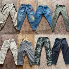 【110cm 男の子服 18点＋おまけ付き】USEDまとめ売りセット！