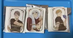 ハイキュー!! クールダウンスクエア缶バッチ　稲荷崎3点セット