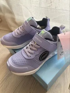 新品⭐︎LUVRUSH MOONSTAR 19cm スニーカー　ラベンダー系　人気