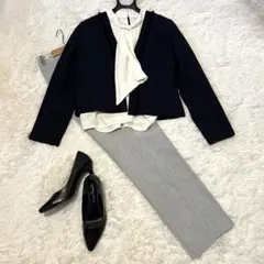 Demi-Luxe✖️PLAST Lサイズノーカラーセレモニースーツ３点セット