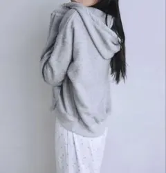 SeaRoomlynn light cotton zip フーディ