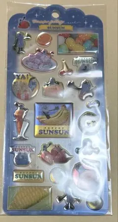 パペットスンスン　ドロップジュエリーシール　①