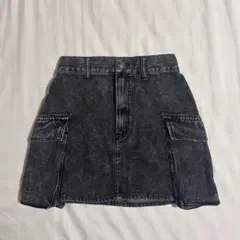 グレーデニムスカート WEGO