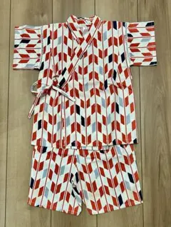 c*u様 【新品タグ付】キッズ 甚平　日本製生地　100cm