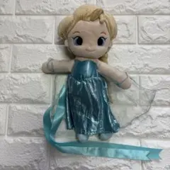 【お値下げしました】アナと雪の女王　エルサのぬいぐるみとオラフのブランケット