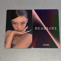 BLACKPINK　DEADLINE ジェニ　特典　トレカ　ラキドロ　韓国限定
