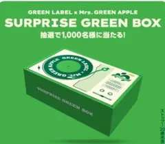 モ*チ様 当選品♪Mrs. GREEN APPLE　サプライズグリーンボックス
