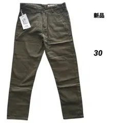 新品タグ付き/カーキメンズチノパン/サイズ30/レディースもオッケー