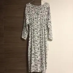 ローリーズファーム　花柄ワンピース　長袖　Mサイズ