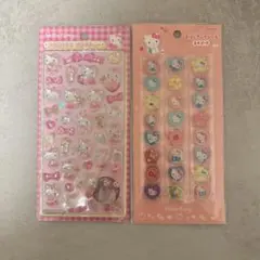 【正規品】ボンボンドロップシール おはじき風シール キティ