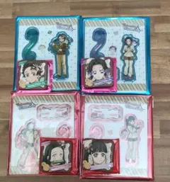 鬼滅の刃　バレンタイン&ホワイトデー　アクリルスタンド　缶バッジ　8点