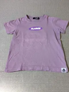 XLARGE パープル Tシャツ ゴリラプリント