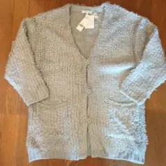 GLOBAL WORK グレー カーディガン M