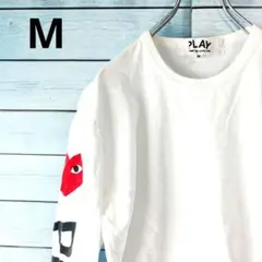 PLAY COMME des GARCONS 長袖Tシャツ ホワイト Mのサムネイル