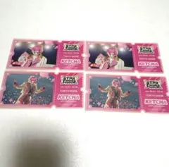 AMPTAK×COLORS アンプタッくじ けちゃ　ステッカー