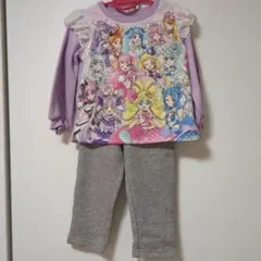 プリキュアオールスターズ 光るパジャマ 100cm
