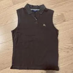 Burberry レディースノースリーブポロシャツ