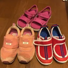 ニューバランス サンダル スニーカー サイズ15-15.5cm