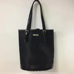 美品　バーバリーブルーレーベル トートバッグ ナイロン×牛革 B51201