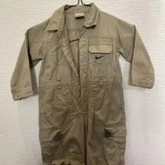 美品Nike ベージュロンパース 長袖