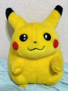 レトロ 美品 初期 初代 ピカチュウ ポケモン ぬいぐるみ タグ付き