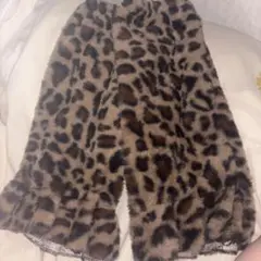 レオパード柄レッグウォーマー