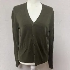 BACK NUMBER カーディガン カーキ Lサイズ ライトオンのサムネイル
