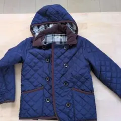 ネイビー 中綿コート サイズ140