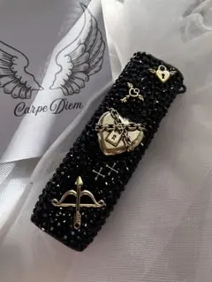 IQOSデコ　IQOSケース　イルマワン　黒　carpe diem