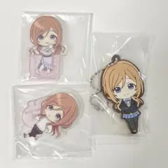 学マス ガチャガチャ アクリルスタンド　ラバーキーホルダー　 姫崎莉波