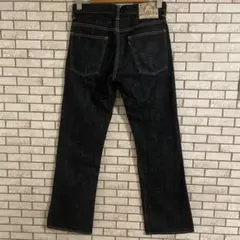 エヴィス LOT2017 デニムパンツ W82cm ブーツカット カモメ 大黒のサムネイル