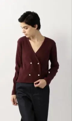 steven alan バーガンディ カーディガンのサムネイル